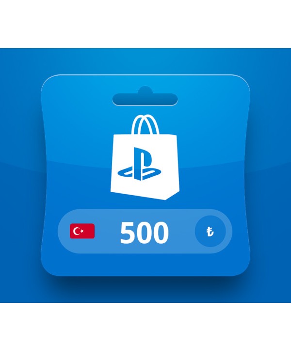 PlayStation Network TRY 500 Card TURKEY PlayStation 5 Key TÜRKIYE